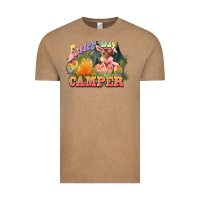 Vintage Coffee Easter Day Camper Vintage Tee - HowdyJamesFarm