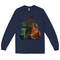 Navy Country Till I Die Long Sleeve Tee - Jasminsmagicworld