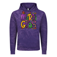 Cloud Purple mardi gras Vintage Hoodie - OliviaCreatesArt