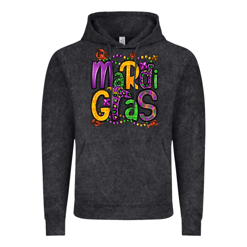 Mardi Gras Vintage Hoodie by OliviaCreatesArt | Teevron