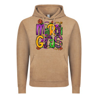 Vintage Coffee mardi gras Vintage Hoodie - OliviaCreatesArt