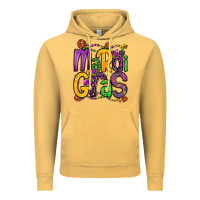 Vintage Mustard mardi gras Vintage Hoodie - OliviaCreatesArt