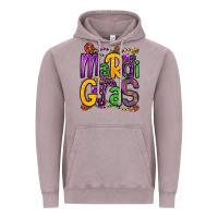 Vintage Zinc mardi gras Vintage Hoodie - OliviaCreatesArt