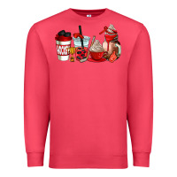 Cardinal hockey coffee cups Premium Sweatshirt - AdoDesignShop