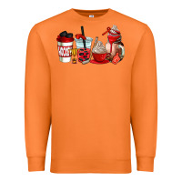 Carrot hockey coffee cups Premium Sweatshirt - AdoDesignShop