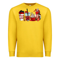 Lemon hockey coffee cups Premium Sweatshirt - AdoDesignShop