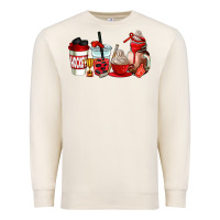 Sandshell hockey coffee cups Premium Sweatshirt - AdoDesignShop