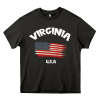 Asphalt VIRGINIA U.S.A Heavy Core Tee - Bettercallsaul