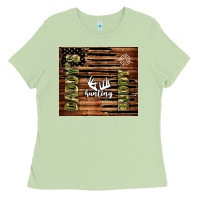 Matcha daddy's hunting buddy Ladies Tee - TumblerDesignByShophia