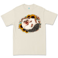 Bone happy hedgehog sunflower leopard Premium Tee - Jasminsmagicworld