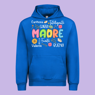 Madre Spanish Mothers Day Urban Hoodie Designed By Jahusdesignshop