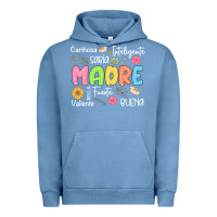 Pigment Pebble Blue madre spanish mothers day Urban Hoodie - JahusDesignShop