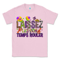 Bubblegum Pink Loissez les bon temps rouler with balloon Classic Tee - HowdyJamesFarm