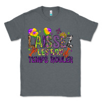 Charcoal Heather Loissez les bon temps rouler with balloon Classic Tee - HowdyJamesFarm