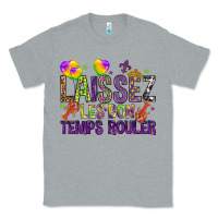 Heather Grey Loissez les bon temps rouler with balloon Classic Tee - HowdyJamesFarm