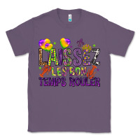 Lavender Loissez les bon temps rouler with balloon Classic Tee - HowdyJamesFarm
