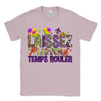 Lilac Loissez les bon temps rouler with balloon Classic Tee - HowdyJamesFarm