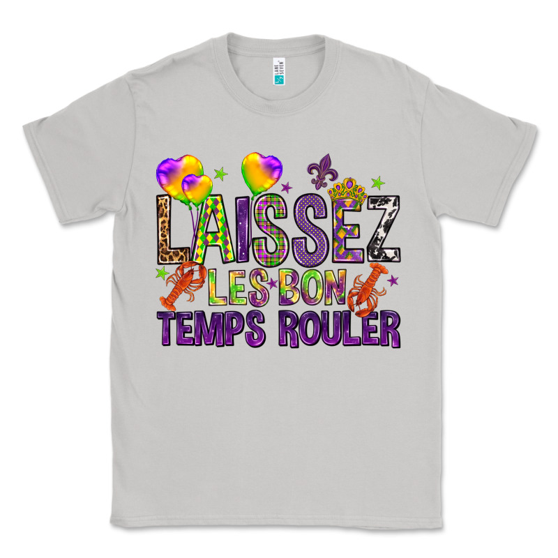 Loissez Les Bon Temps Rouler With Balloon Classic Tee by HowdyJamesFarm | Teevron