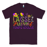Plum Loissez les bon temps rouler with balloon Classic Tee - HowdyJamesFarm