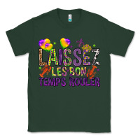 Sports Green Loissez les bon temps rouler with balloon Classic Tee - HowdyJamesFarm