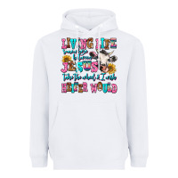 White living life somewhere between jesus take the wheel Heavyweight Hoodie - AdoDesignShop