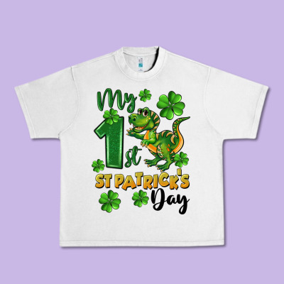 My First St. Patrick's Day Urban Heavy Tee Designed By Cowgirlartshop