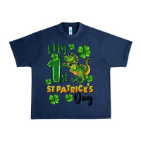 Navy My first St. Patrick's Day Urban Heavy Tee - CowGirlArtShop