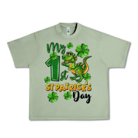 Oil Green My first St. Patrick's Day Urban Heavy Tee - CowGirlArtShop
