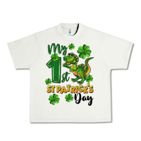 Pistachio My first St. Patrick's Day Urban Heavy Tee - CowGirlArtShop