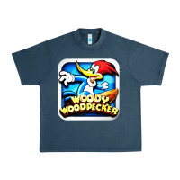 Midnight Navy #woody woodpecker character Urban Heavy Tee - longCreatives