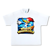 White #woody woodpecker character Urban Heavy Tee - longCreatives