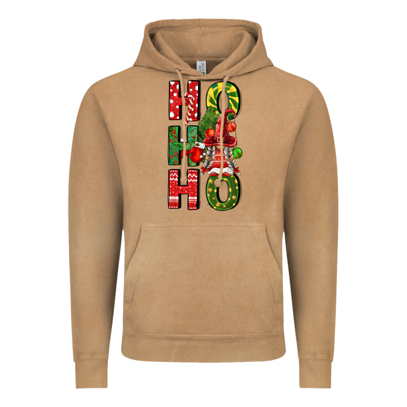 Ho Ho Ho Gnomes Fa Vintage Hoodie by FaDigitalArtStudio | Teevron