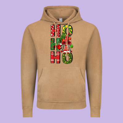 Ho Ho Ho Gnomes Fa Vintage Hoodie Designed By Fadigitalartstudio