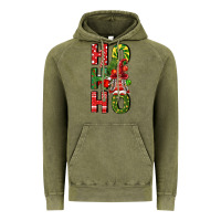 Vintage Olive ho ho ho gnomes fa Vintage Hoodie - FaDigitalArtStudio