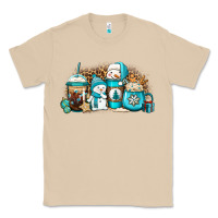 Mushroom winter snowman coffee cups Classic Tee - Jasminsmagicworld