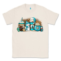 Natural winter snowman coffee cups Classic Tee - Jasminsmagicworld