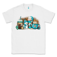 White winter snowman coffee cups Classic Tee - Jasminsmagicworld
