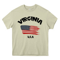 Virginia U.s.a Heavy Core Tee | Teevron