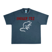 Midnight Navy Vintage Retro Burt Macklin Gifts Men Urban Heavy Tee - longCreatives