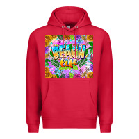 Cardinal Beach Life Premium Hoodie - CowhideDigitalArt