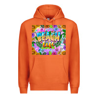 Carrot Beach Life Premium Hoodie - CowhideDigitalArt