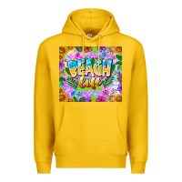 Lemon Beach Life Premium Hoodie - CowhideDigitalArt
