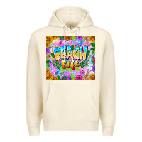 Sandshell Beach Life Premium Hoodie - CowhideDigitalArt