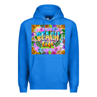 True Royal Beach Life Premium Hoodie - CowhideDigitalArt