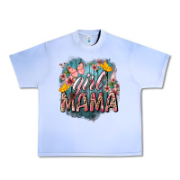 Grape Ice Girl mama butterfly mother's day Urban Heavy Tee - HowdyJamesFarm