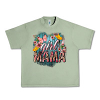 Oil Green Girl mama butterfly mother's day Urban Heavy Tee - HowdyJamesFarm