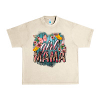 Sandshell Girl mama butterfly mother's day Urban Heavy Tee - HowdyJamesFarm