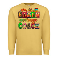 Antique Gold nacho average coach Premium Sweatshirt - AdoDesignShop