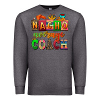 Charcoal Heather nacho average coach Premium Sweatshirt - AdoDesignShop