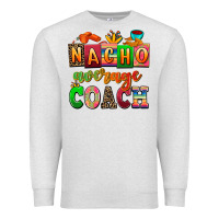 Oatmeal Heather nacho average coach Premium Sweatshirt - AdoDesignShop
